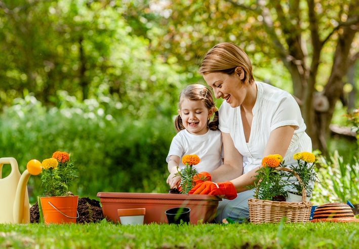 family gardening